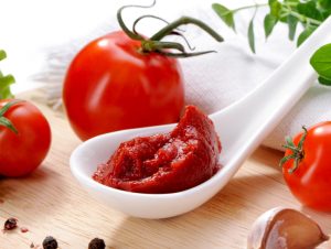 Nutrients of tomato paste