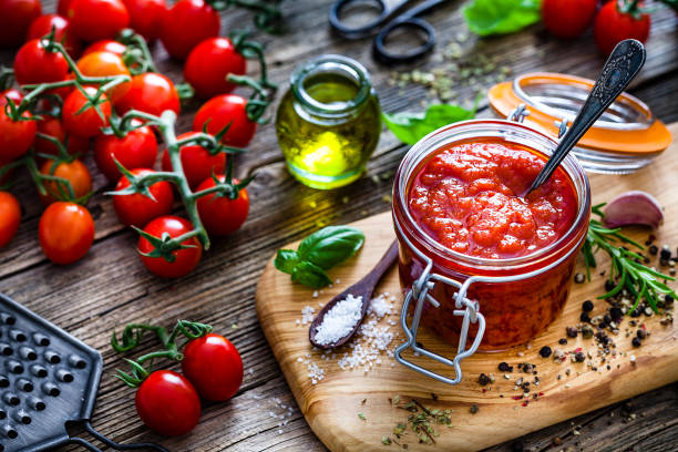 Tomato paste for spaghetti sauce