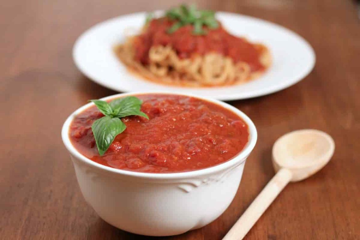 easy marinara sauce with tomato paste recipe