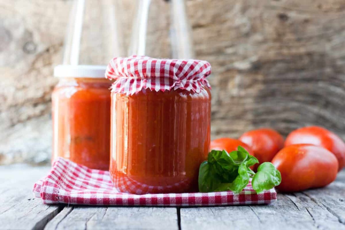 Storing Preserve Canned Tomato Paste Homemade Passata