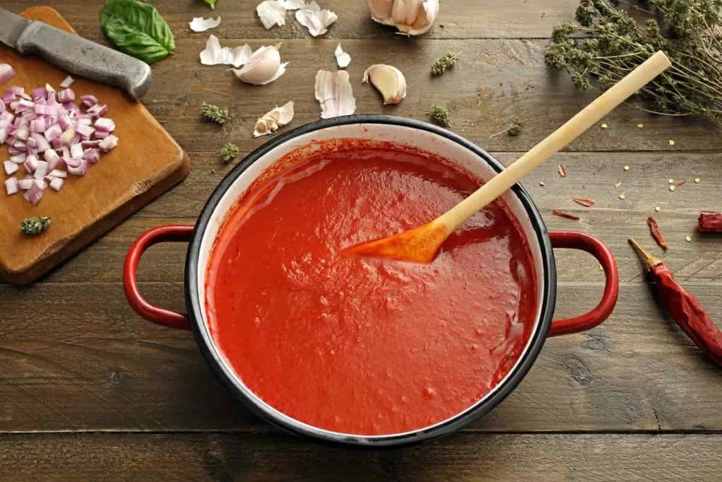 Tomato Paste Spaghetti Sauce