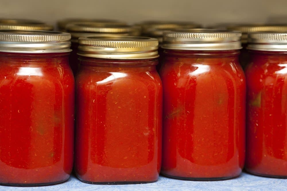  Make tomato paste from passata to save money 