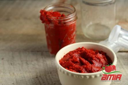 Buy brick red tomato paste at an exceptional price